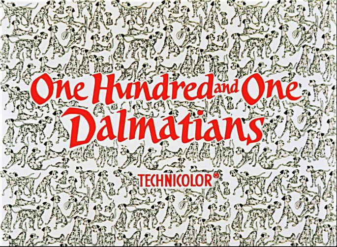 101 Dalmatians Title Logo - Dalmatians (One Hundred and One Dalmatians)