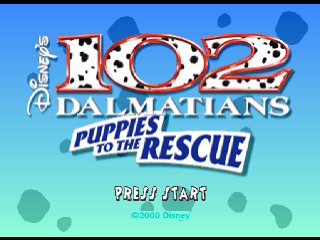 101 Dalmatians Title Logo - Play 102 Dalmatians - Puppies to the Rescue Sony PlayStation online ...