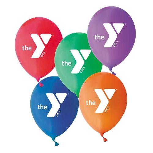 Purple and Red YMCA Logo - ZN001 Balloons 100 Pack : YSHOP.BIZ Preferred Vendor