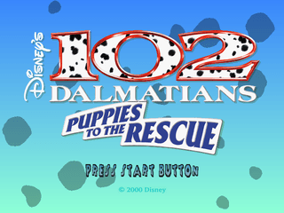 101 Dalmatians Title Logo - Disney's 102 Dalmatians: Puppies to the Rescue