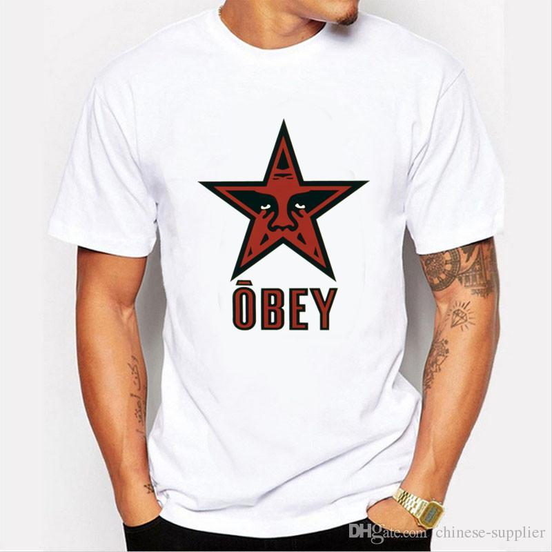 Obey Sport Logo - DoneBay Brand T Shirt Men Obey Star Fashion Design Mens T Shirt ...