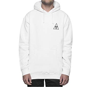 Obey Sport Logo - Obey Huf X Obey Triple Triangle White white Size:M: Amazon.co.uk ...