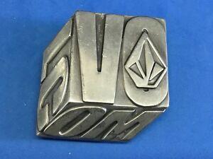 Cool Volcom Logo - Volcom Metal Logo Belt Buckle - 3D block square cool effect! | eBay