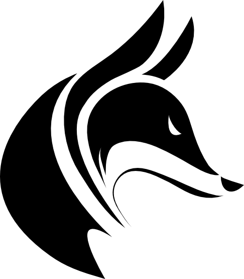 White Fox Head Logo - Fox Logo Png Transparent PNG Logos