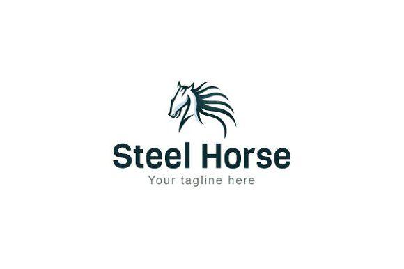 Steel Horse Logo - Steel Horse Stock Logo Template ~ Logo Templates ~ Creative Market