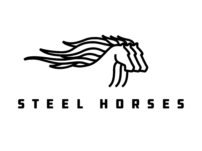 Steel Horse Logo - Steel Horses Logo by Stefanie Pepping | Dribbble | Dribbble