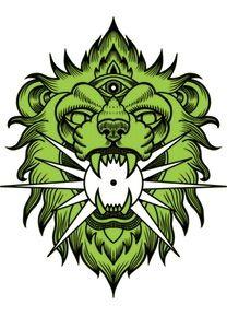 Green Lion Logo - Jeweler's Saw Frame