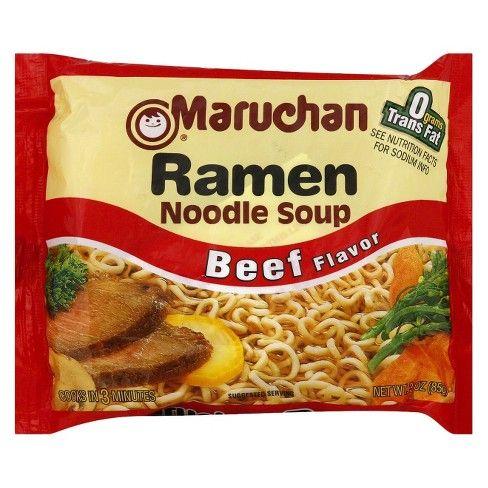 Soup Maruchan Logo - Maruchan® Ramen Noodle Soup Beef Flavor 3oz : Target
