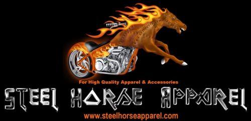 Steel Horse Logo - Bolt Headgear Softailz Softbandz Headwear Steel Horse Apparel ...