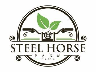 Steel Horse Logo - Steel Horse Farm logo design - 48HoursLogo.com