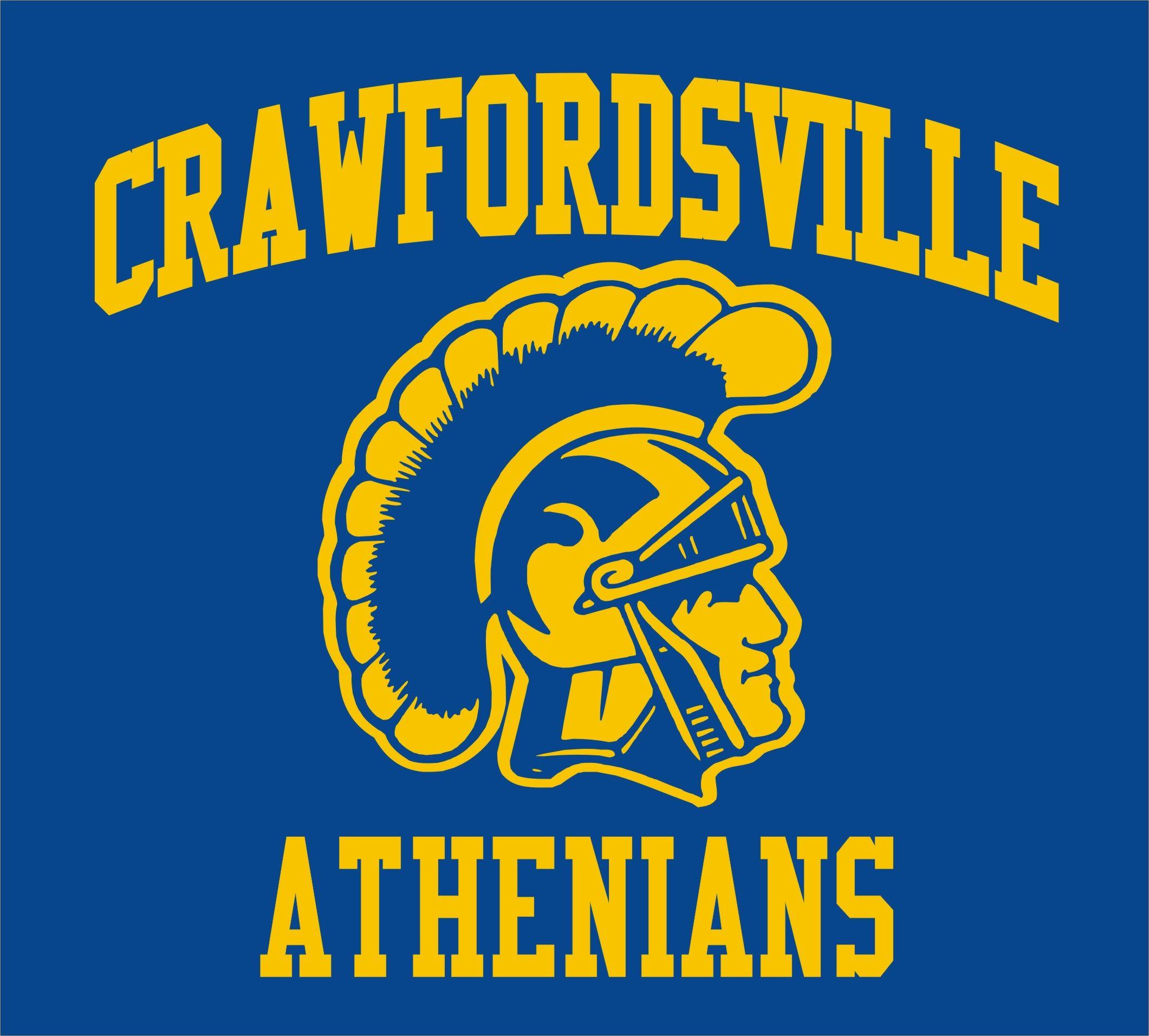 Crawfordsville Logo - Crawfordsville Athenians Tee Shirt Shoppe Arizona