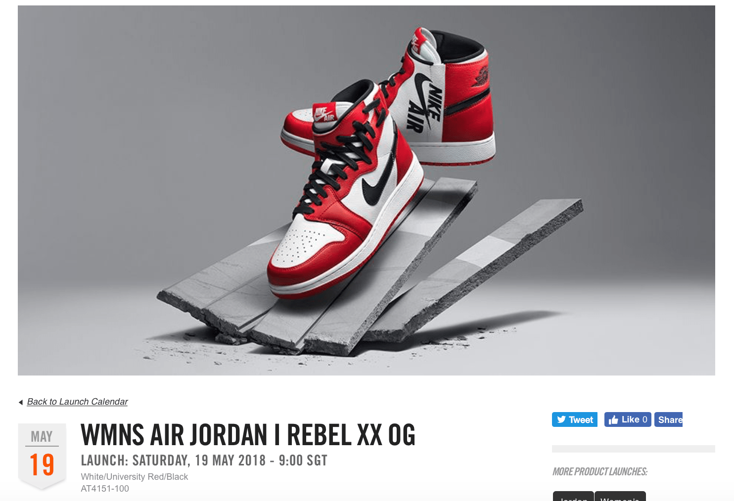 Footw a Wing Logo - The Women's Air Jordan 1 Rebel Chicago Arrives in Singapore on May 19