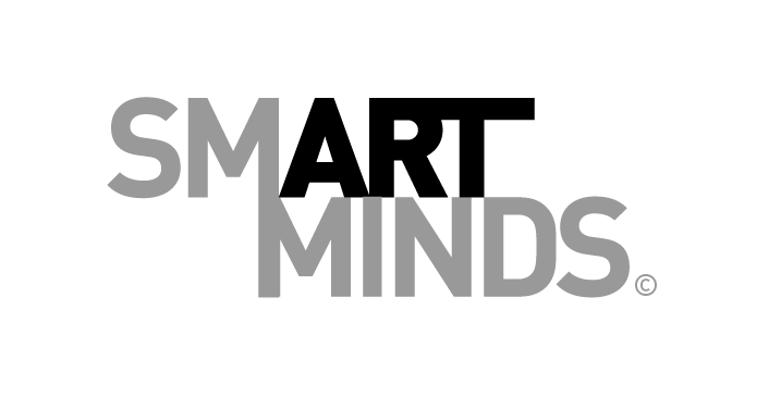 Intelligent Black and White Logo - SMART MINDS