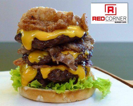 Red Corner Logo - Red Corner Burger Cafe, Davao City - Mabini Street Corner Araullo ...