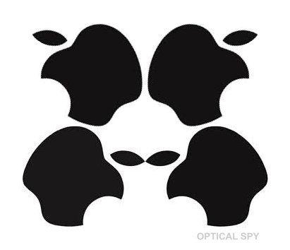 Apple Alien Logo - Apple Logo Alien Optical Illusion - Optical Spy