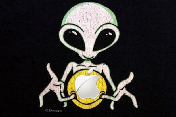Apple Alien Logo - Steve Jobs was an alien, and other myths