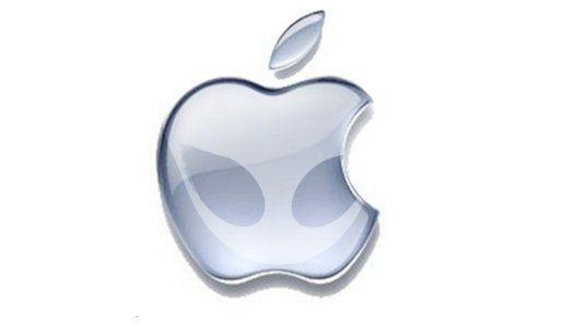 Apple Alien Logo - Apple alien logo -Logo Brands For Free HD 3D