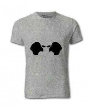 Crazy Apple Logo - T-Shirts - Crazy new apple logo and alien grey t-shirt | tSharks