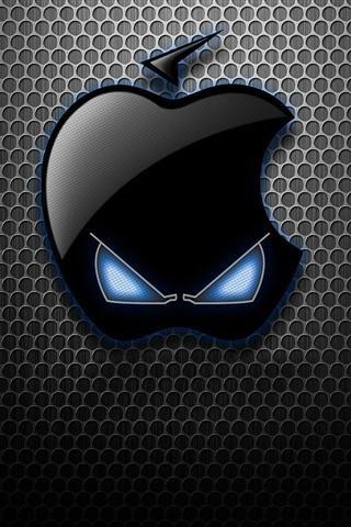 Apple Alien Logo - Apple logo alien iPhone 5(s)/4(s)/3G Wallpapers | Apple Fever ...