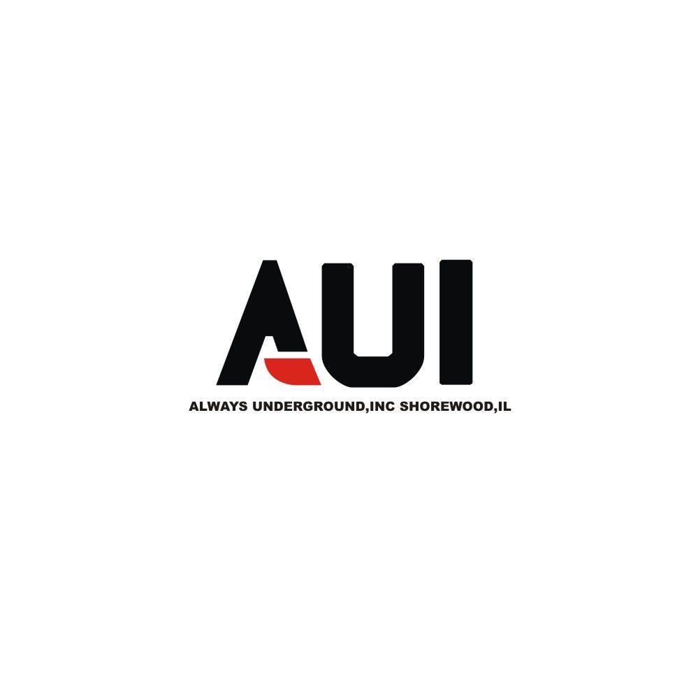Underground Construction Company Logo - Bold, Serious, Construction Company Logo Design for AUI Always