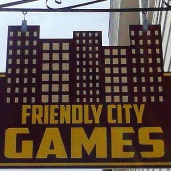 Crawfordsville Logo - Friendly City Games Shops Washington St
