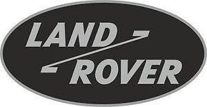 Land Rover Logo - LAND ROVER DEFENDER Printed Laminated Logo Sticker kit set