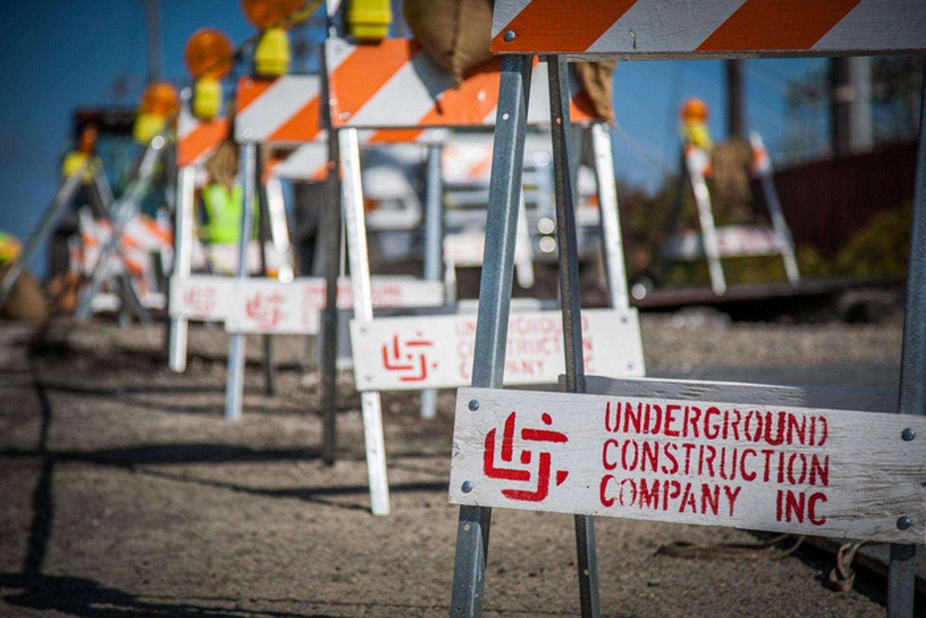 Underground Construction Company Logo - Home