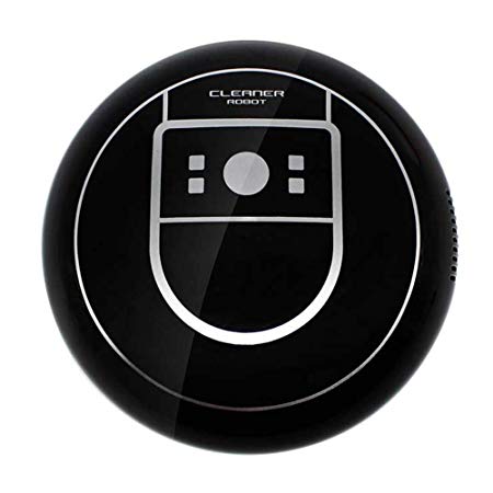 Intelligent Black and White Logo - Intelligent Mini Sweeping Robot Automatic Smart Electric Suction ...