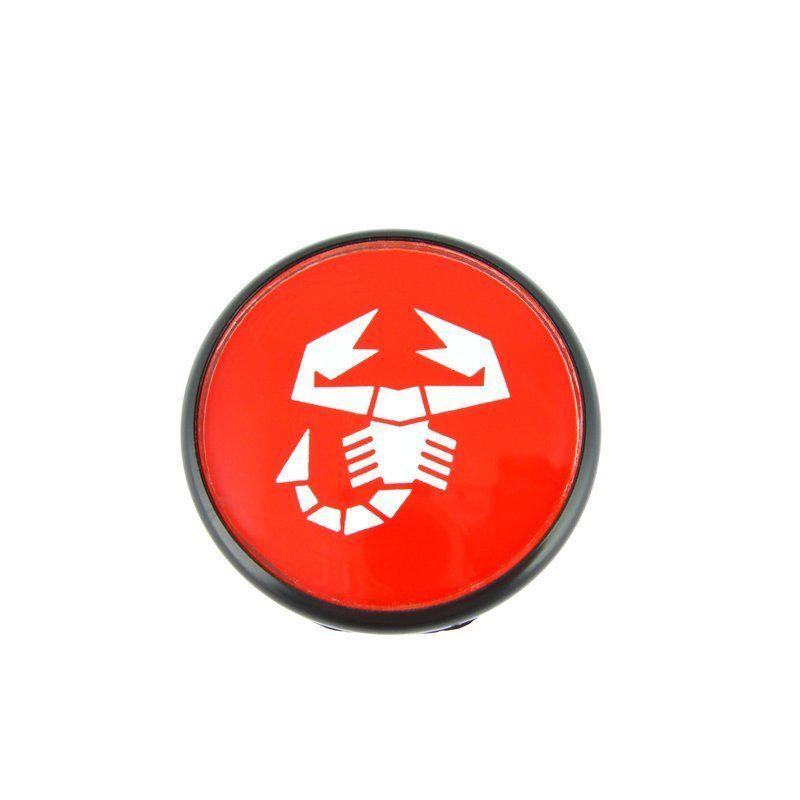 Scorpion Red Circle Logo - Wheel center cap ABARTH scorpion red, 6,75 €