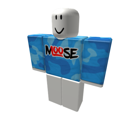 100 Moose Logo - Moose 100 #KeepIt100 Shirt! (Camo blue)