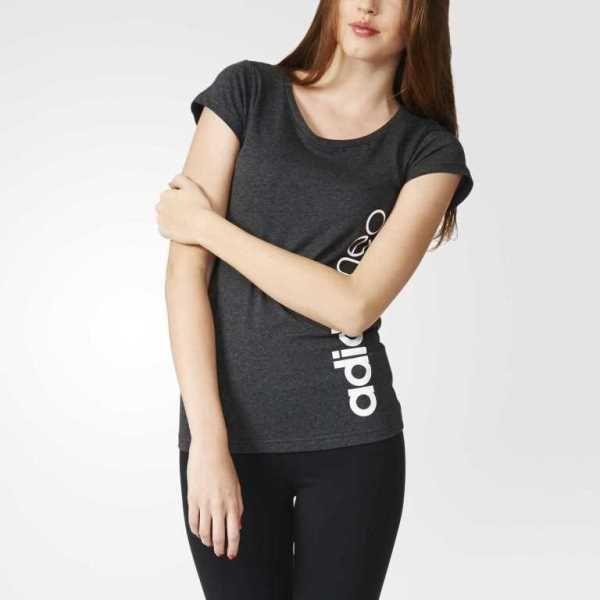 Rare Clothing Logo - Rare Womens Adidas Black Logo Tee Clothing Sell