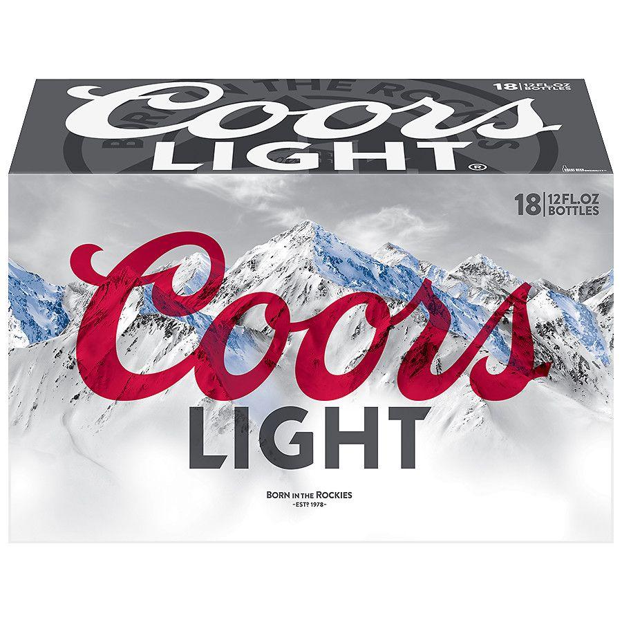 Coors Light Beer Logo - Coors Light Beer | Walgreens
