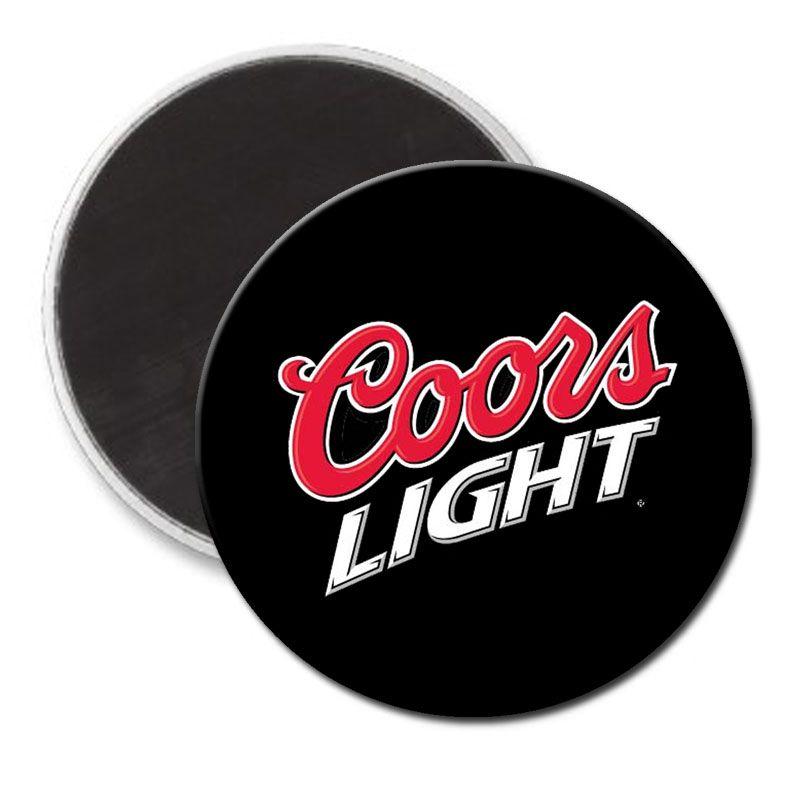 Coors Light Beer Logo - Coors Light Beer Logo Button Magnet 2.25