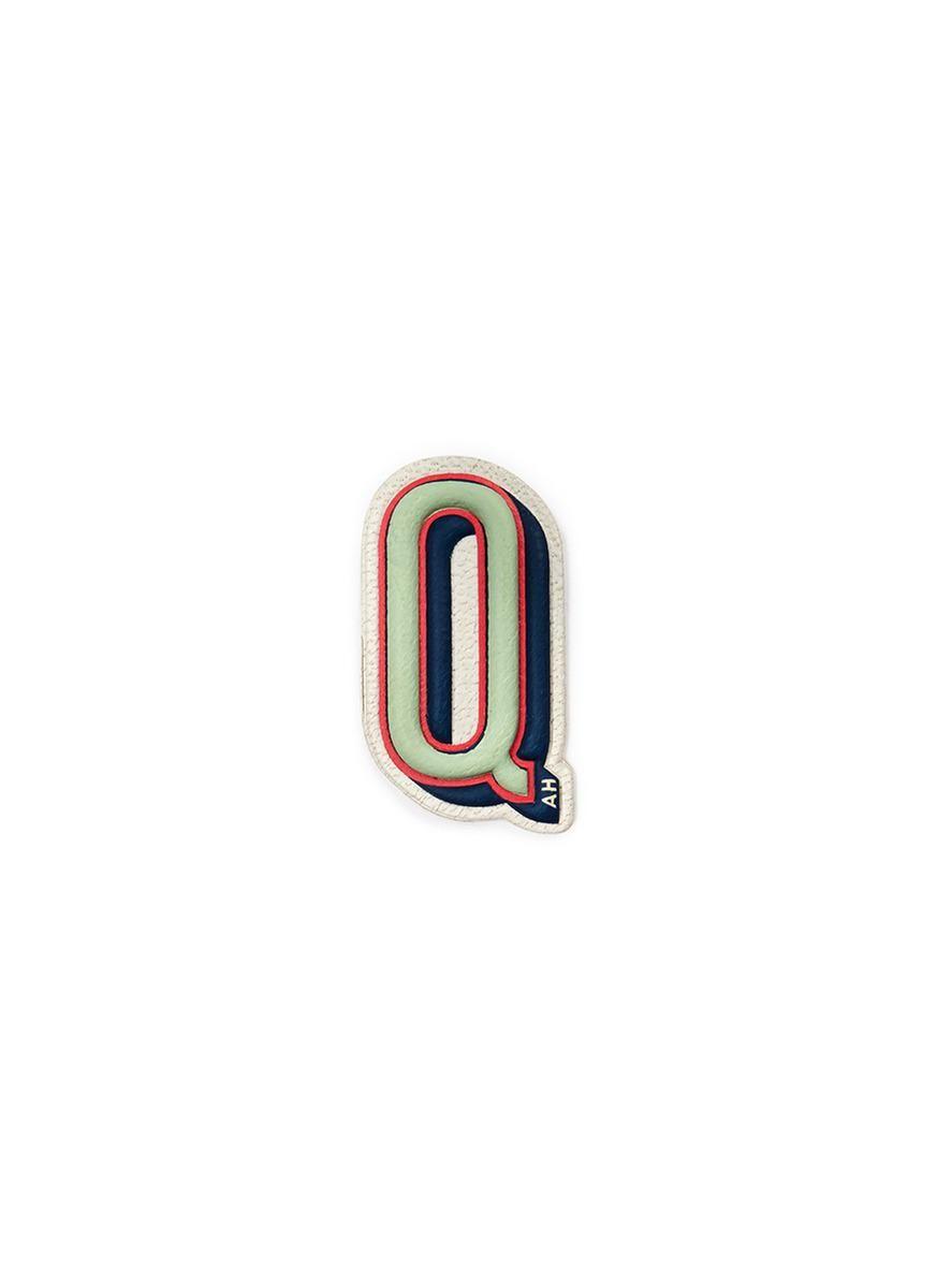 Fashion Q Logo - Lyst Hindmarch X Chaos Fashion 'q' Alphabet Leather Sticker