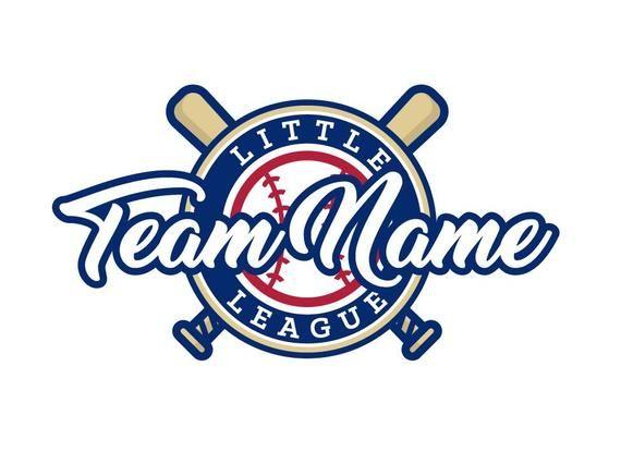 Custom Softball Logo - Baseball Logo Little League Logo Custom Logo Premade Logo