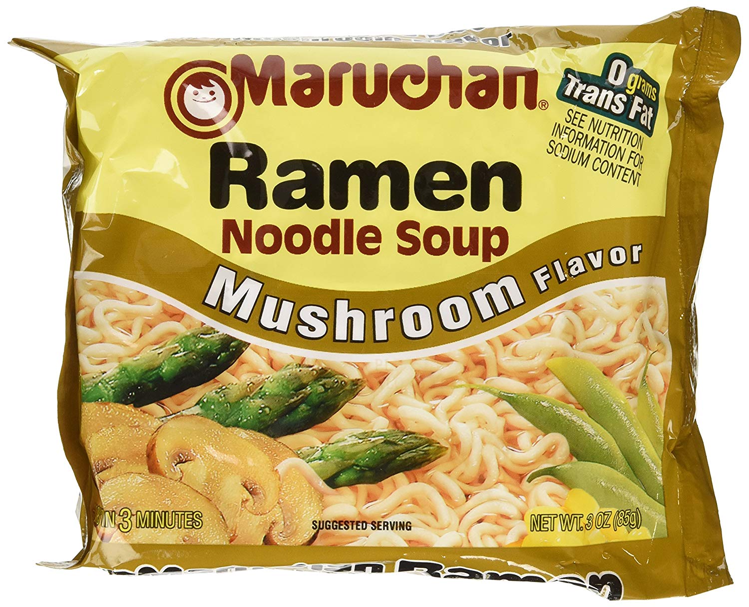 Soup Maruchan Logo - Amazon.com : Maruchan Ramen, Mushroom, 3-Ounce Packages (Pack of 24 ...