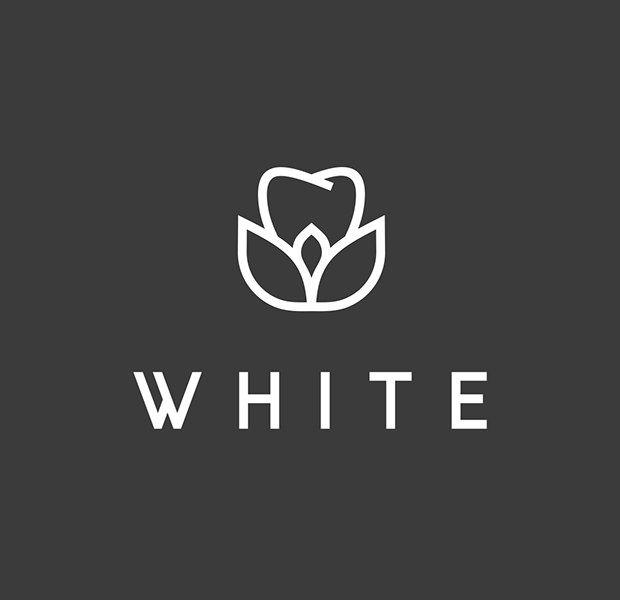 White Flower Logo - Flower Logo Designs, Ideas, Examples. Design Trends