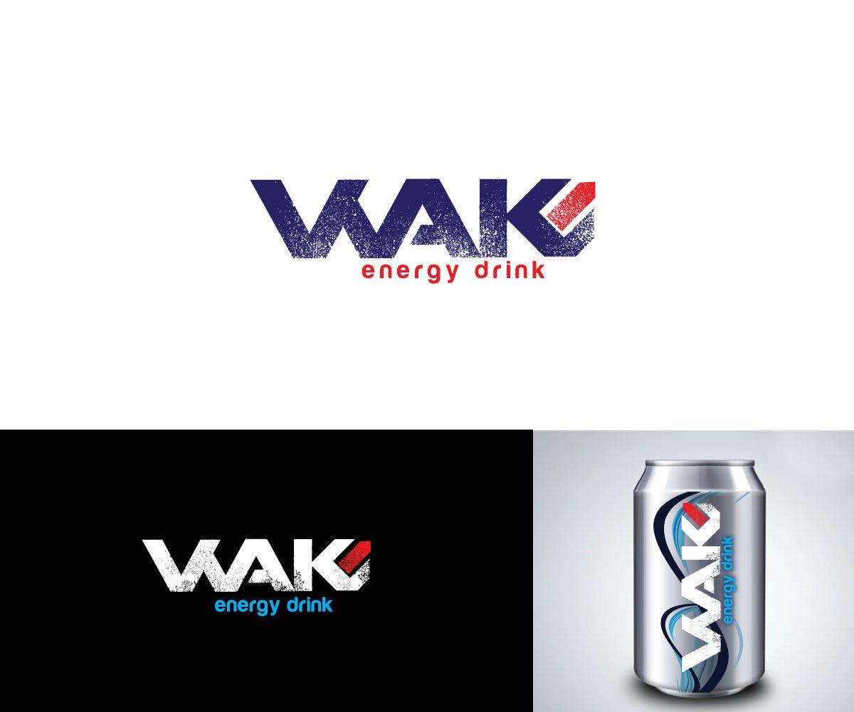 Drink Company Logo - It Company Logo Design for Wake Energy Drinks by AiE | Design #3860074