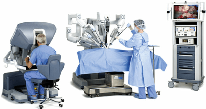 Da Vinci Robot Logo - 2 Da Vinci robotic systems have three major components: the surgeon ...