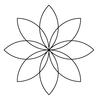 White Flower Logo - Creating a Flower Logo