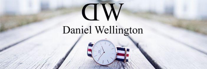 Daniel Wellington Logo - Daniel Wellington Brand Banner