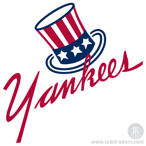 Old Yankees Logo - The Yankees' Top Hat Emblem and the Three Logos of 1946. — Todd ...