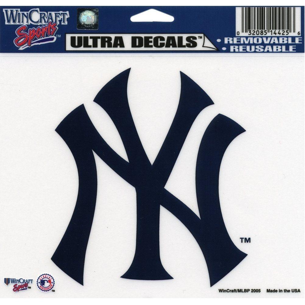 Old Yankees Logo - Amazon.com : Old Glory New York Yankees - Logo Decal : Automotive ...
