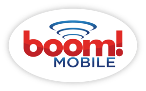 No Mobile Logo - boom! MOBILE. boom! MOBILE. No Contract. Real Service. Transparent