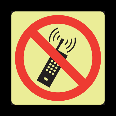 No Mobile Logo - No Mobile Phones Logo | TCOB Ltd