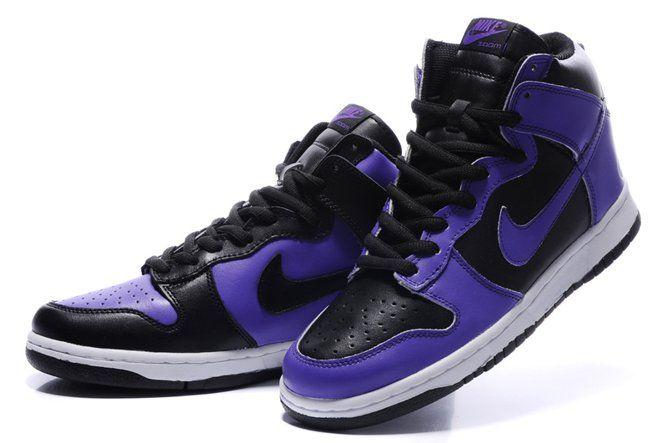 Purple and Black Nike Logo - Nike Air Max 90 Id Men S Dunk Sb Purple Black Mens Shoes Appealing
