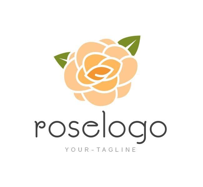 Rose Logo - Rose Logo & Business Card Template Design Love