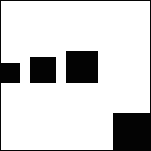 3 Black Squares Logo - THE FOUR BLACK SQUARES FOR