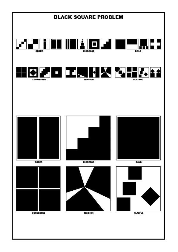 3 Black Squares Logo - Shannon Carter: Design 3 - Black Squares