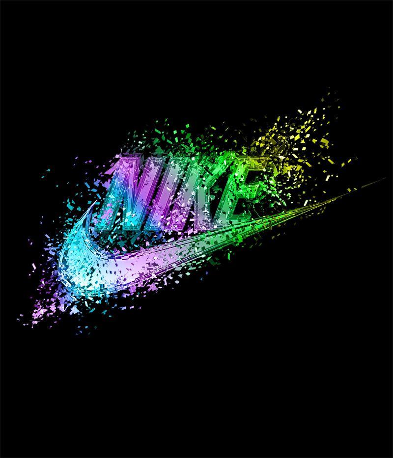 Purple and Black Nike Logo - NIKE — CrisVector.com
